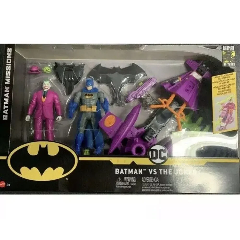 DC Comics Batman VS The Joker 80th Anniversary 2 Pack‎ Figures